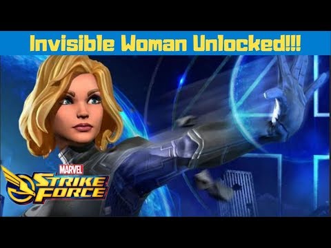 Invisible Woman Unlocked!!! | Marvel Strike Force