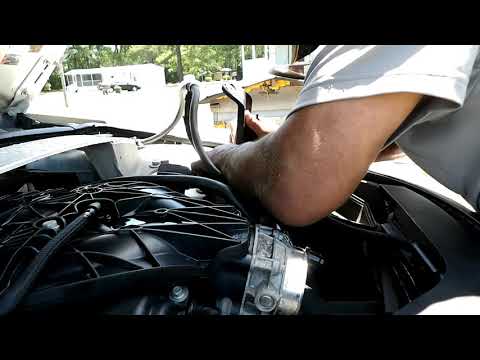 Installing a K&N cold air intake on a 2012 Cadillac cts4 coupe