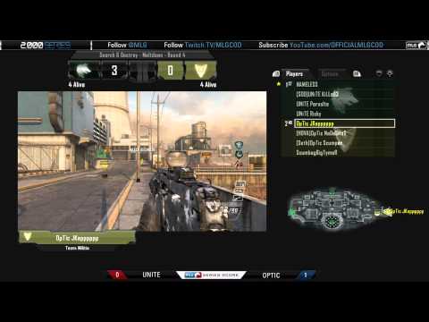 Optic vs Unite Semifinals - Game 2 Part 2 - MLG Play 2000 Series