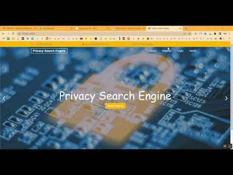 Project Search Engine in Django Python