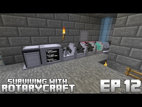Surviving With RotaryCraft :: Ep.12 - Compacting Coal To Diamonds