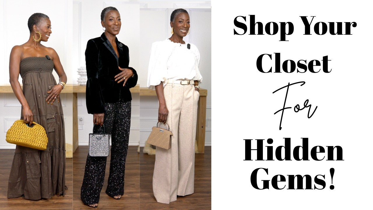 Falling in Love with My Clothes Again  Shopping My Closet | Fashion Over 40