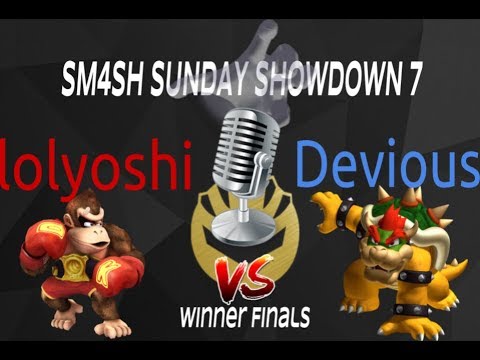 [Commentated] WB Smash Showdown Sundays 7 Winner Finals Devious (Bowser) vs lolyoshi (Donkey Kong)