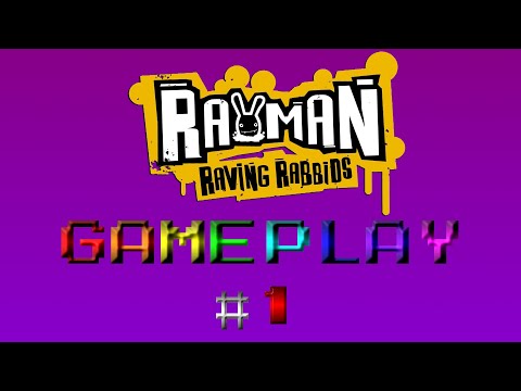 Rayman Raving Rabbids 2007 Nintendo DS Gameplay Part 1