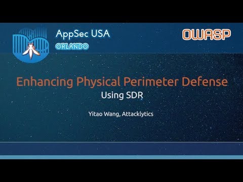 Image thumbnail for talk Enhancing Physical Perimeter Defense Using SDR