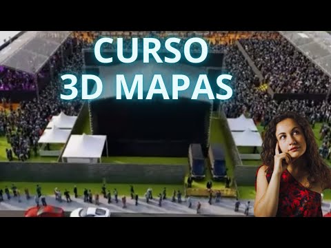 COMO FUNCIONA? MAPAS 3D Para Eventos - Curso 3D MAPAS e EVENTOS