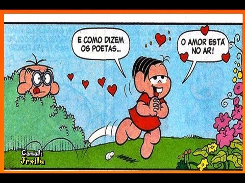 Cebolinha - O amor está no ar - gibis Quadrinhos Turma da Mônica