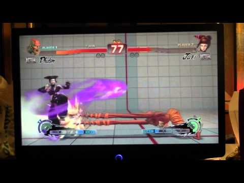 USF4 @ EVO 2015 - TS Sabin vs kamoshio/rkappa Aiai/Vivi (US vs JPN Part 3)
