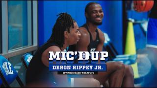 Mic'd Up: Deron Rippey Jr Summer Workout