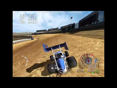 Playing TOCA Race Driver 3