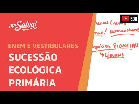 Me Salva! ECO19 - Ecologia - Sucessão ecológica: primária