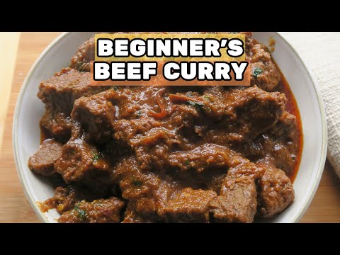Best Indian BEEF CURRY for beginner's. EASY BEEF CURRY RECIPE.