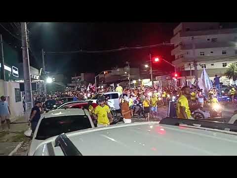 Passeata e motocarreata de Flávio Bolsonaro em santa cruz do Capibaribe pe 05/09/26
