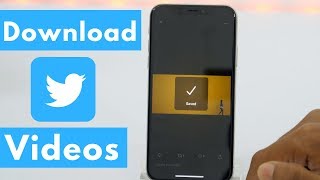 How to Download Twitter Videos on iPhone - Download Videos from Twitter 😱 (2022)