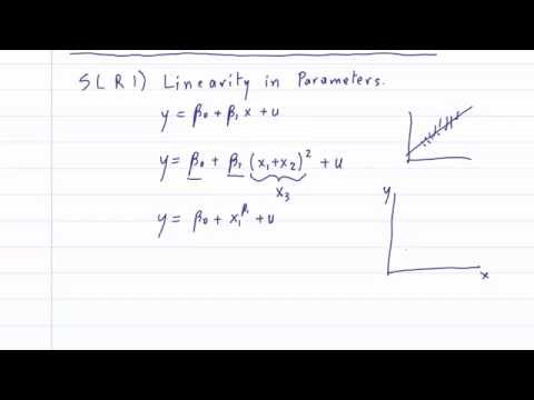 ECO375F - 2.1 - Simple Linear Regression Model Assumptions
