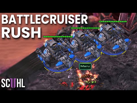 Maru's Triple Battlecruiser Build - Starcraft 2: Maru vs. Solar