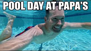 Pool Day at Papa's, Bryce and Sierra Both Showed Up