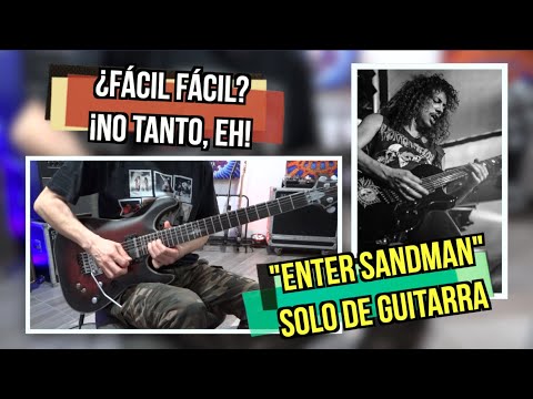 CALCANDO SOLOS - Episode 89: ENTER SANDMAN (Metallica/Kirk Hammett)