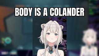 My Body is a Colander?! Shishiron's Hilarious Mushroom Digestion Rant | Shishiro Botan
