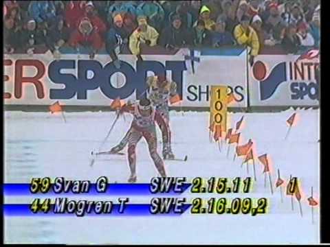 50 km - Skid-VM Lahti 1989 - SVT