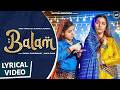 Balam Official Lyrical Video Sapna Choudhary Mahi Gaur Ruchika Jangid Haryanvi Song 2024