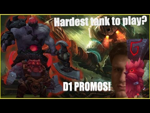 Hashinshin: Ornn to save D1 promos! Who is the hardest tank?