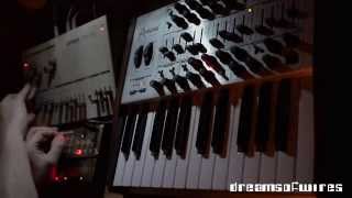 Video thumbnail for DreamsOfWires - Arturia Minibrute SE, Korg Volca Keys, Roland CMU810 by DreamsOfWires