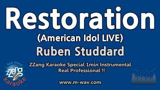 Ruben Studdard-Restoration (American Idol)(1 Minute Instrumental) [ZZang KARAOKE]