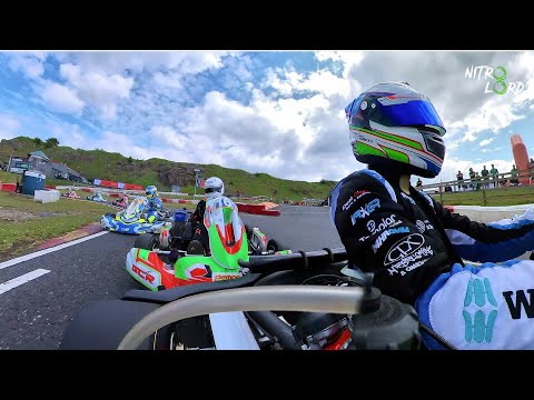 Senior Rotax final goes to the last lap again... UKC 2021 Rd 2 Rowrah, Part 5