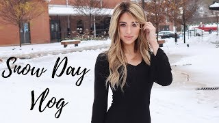 A Snow Day In The Life Of A Social Media Influencer | Lauren Ashtyn vlog