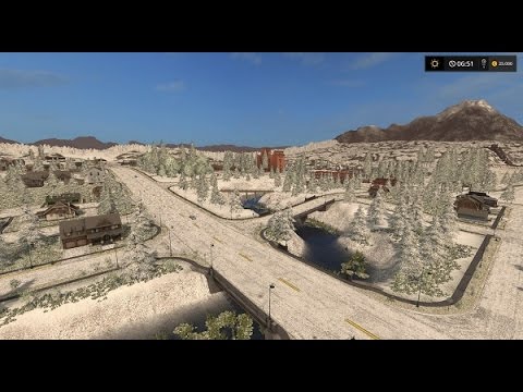 Farming Simulator 2017 | Hauling Logs In The SNOW