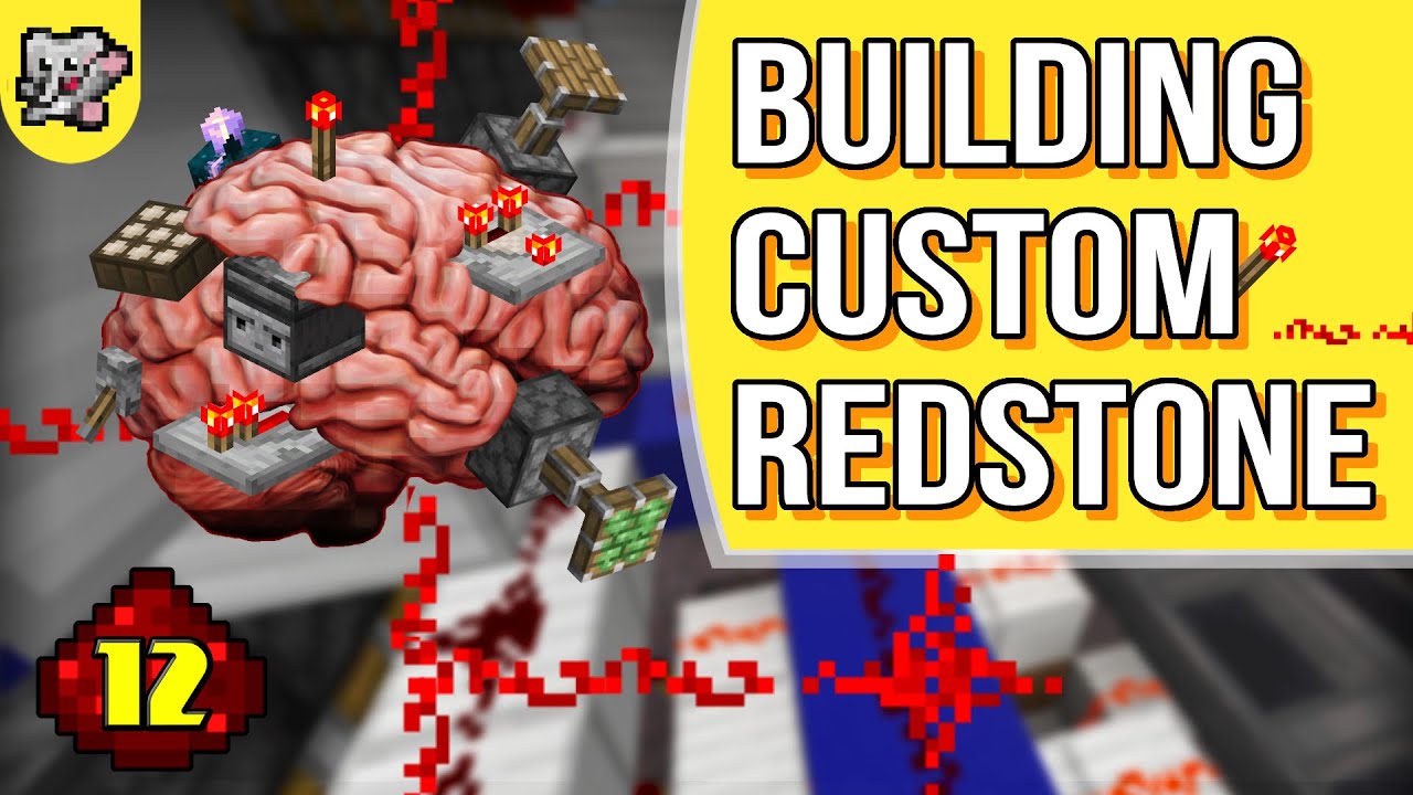 Compacting Redstone - Using Logic Gates to Build Custom Redstone | Let's Learn Redstone 12 Minecraft