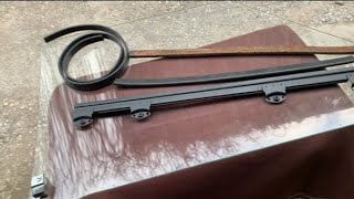 Mercedes R107 SL: Naprawa okien i usuwanie drgań drzwi
