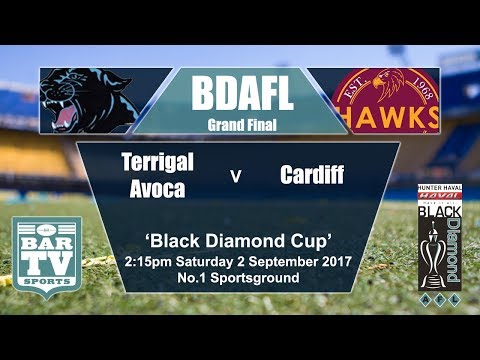 2017 BDAFL Grand Final - Terrigal Avoca v Cardiff Hawks