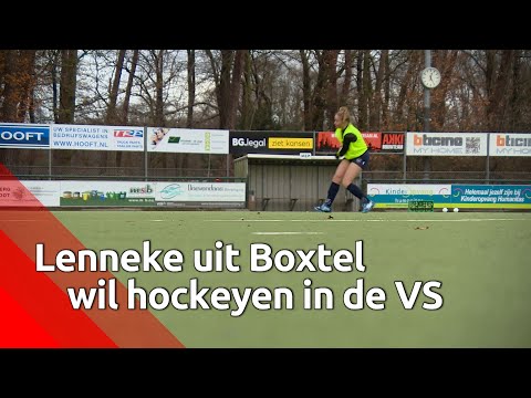 Hockeytalenten komen samen in Boxtel om een 'scholarships to study in the US' te krijgen