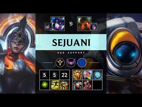 Sejuani Support vs Nautilus - EUW Master Patch 25.19