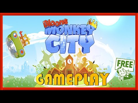 BLOONS MONKEY CITY - GAMEPLAY / REVIEW - FREE STEAM GAME 🤑