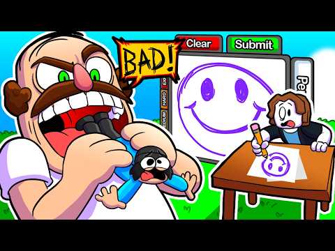 Roblox DRAW OR GET EATEN.. (IMPOSSIBLE)
