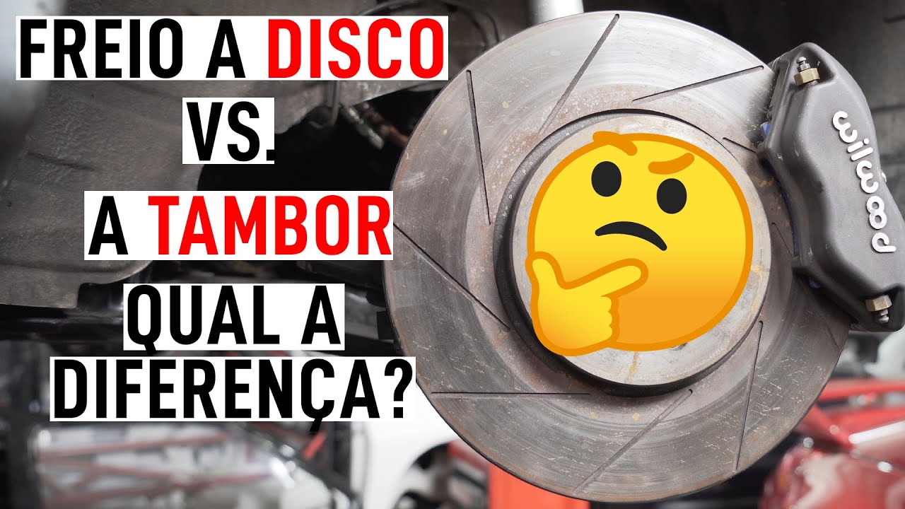 QUAL A DIFERENÇA ENTRE FREIO A DISCO E A TAMBOR? - Alta RPM