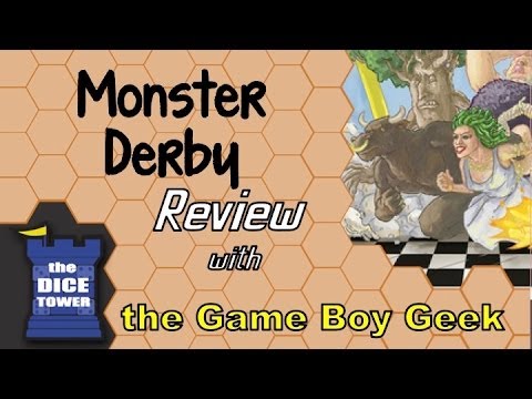 The Game Boy Geek (Dice Tower) Reviews Monster Derby