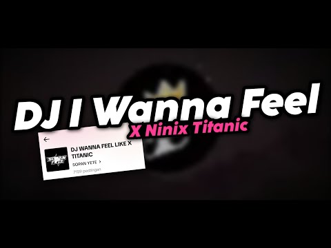 DJ I WANNA FEEL X NINIX TITANIC FYP TIKTOK