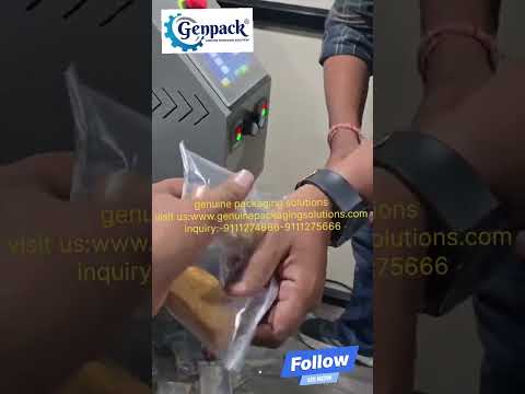 Automatic Flow Wrap pouch packing Machine ☎️ 91112 74666 #ytshorts #flowwrapmachine