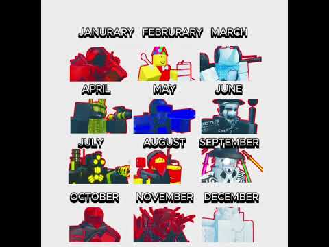 your birth month, your tbb boss character (the battle bricks) (roblox) #roblox #memes #funny