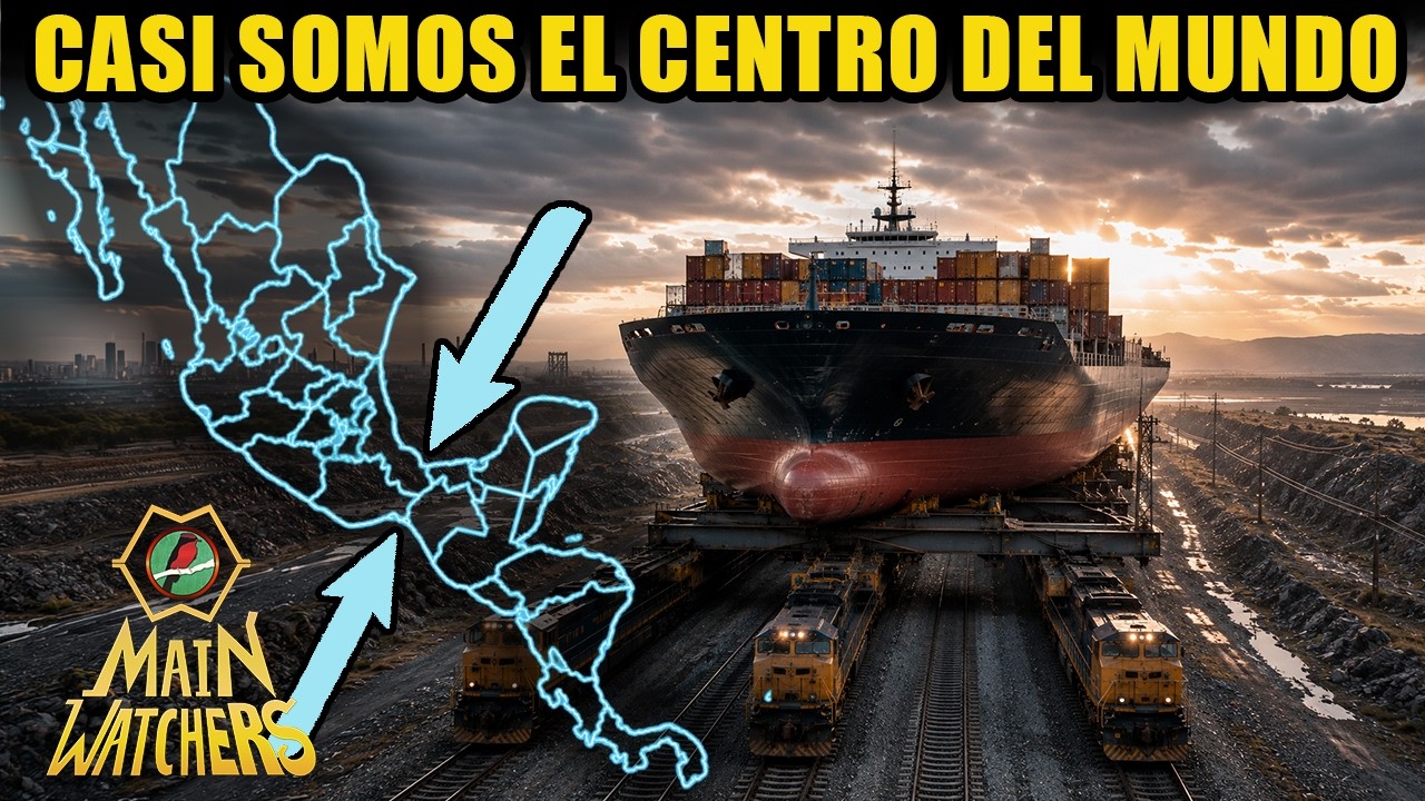 El ferrocarril de BARCOS de TEHUANTEPEC: El proyecto PERDIDO que México OLVIDÓ