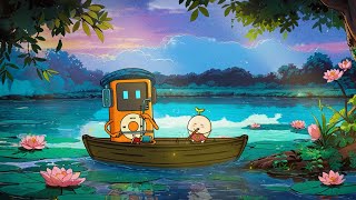 Chill Peaceful Day 🌺 Relaxing Lofi Music, Stop Overthinking [chill lo-fi hip hop beats]