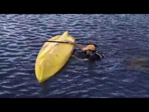 How To Re-enter a Sit On Top Kayak