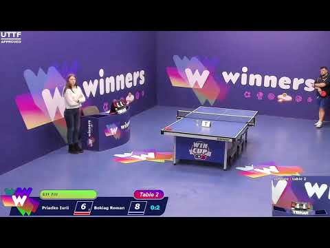 WINners CUP table 2  07.02  Priadko Iurii - Boklag Roman  13:30