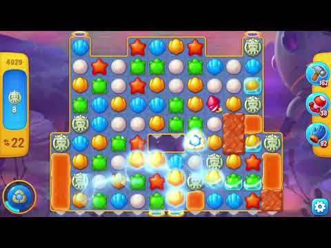 Fishdom 4929 Level - NO BooSTERS