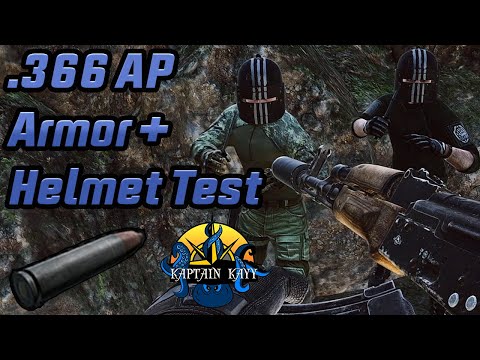.366 AP vs. Armor + Helmets Armor test.