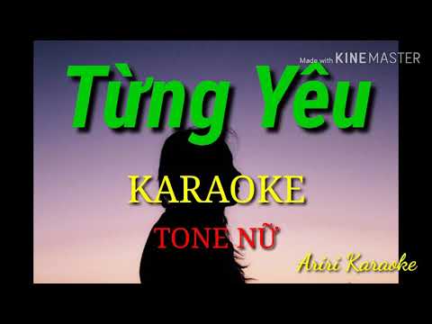 [Karaoke] Từng Yêu - Phan Duy Anh / TONE NỮ